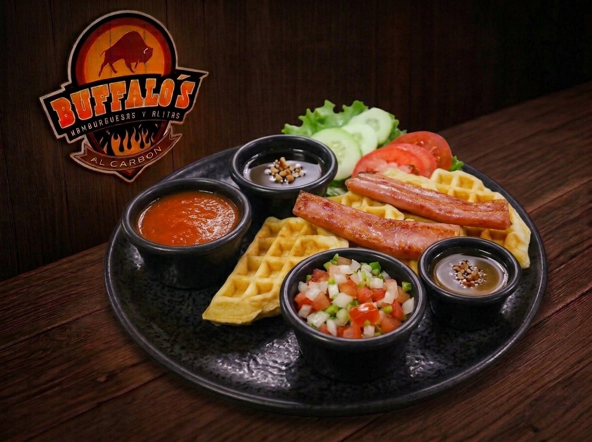 Waffle Relleno